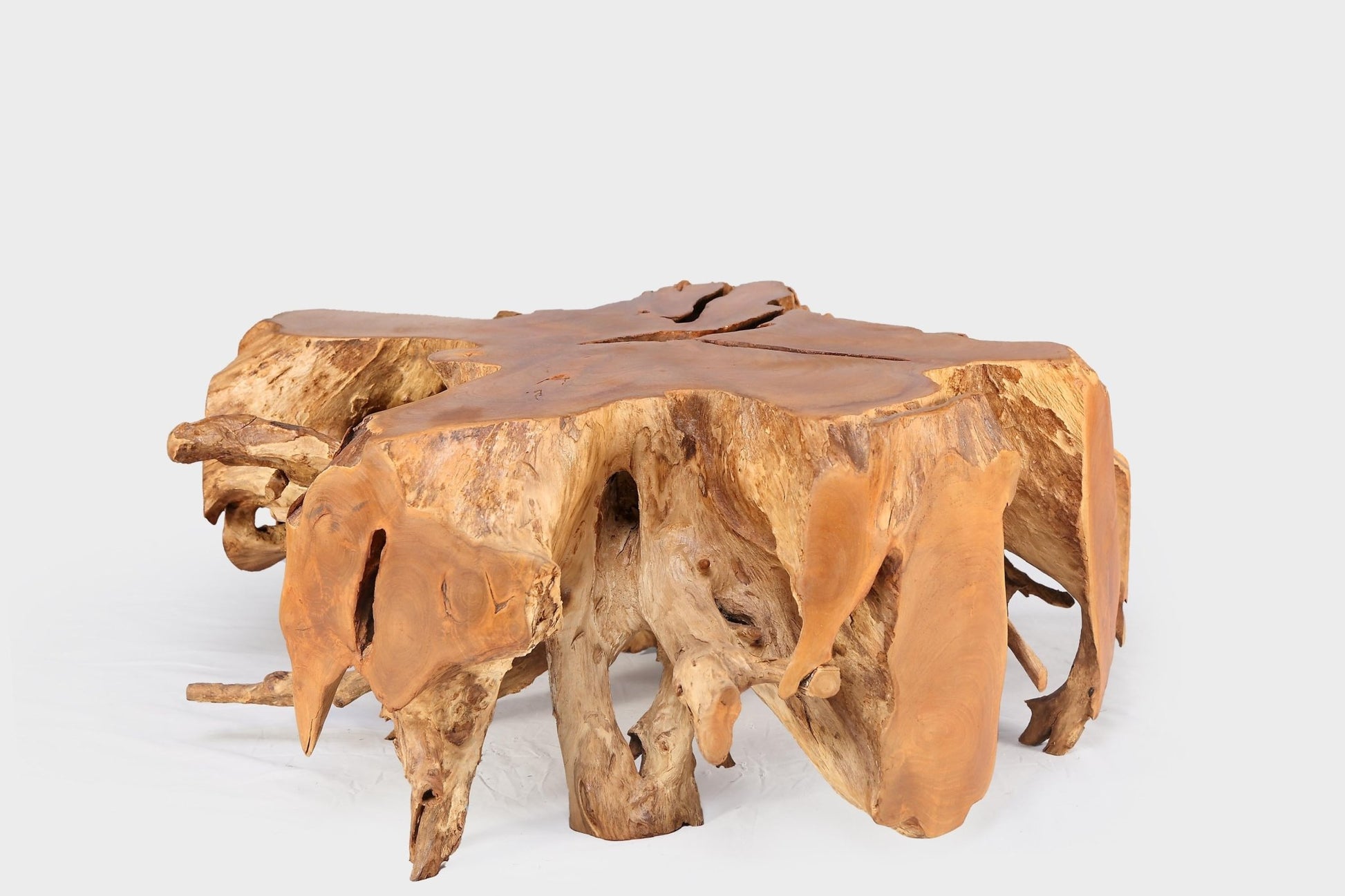 Solid Teak Root Coffee Table - Teak Root Coffee Table Luxury - Teak Root Coffee Table Affordable - SOGEH Furniture