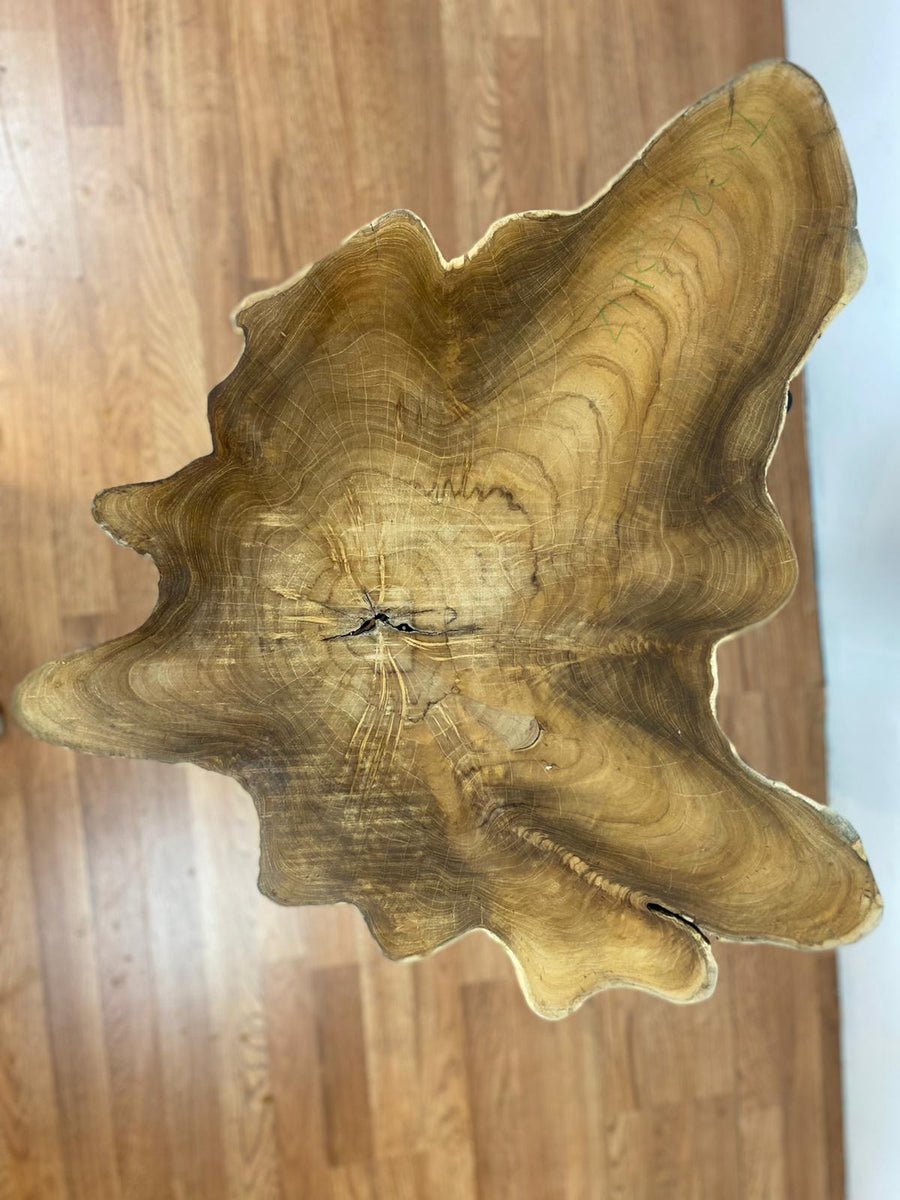 Live Edge Teak Root Coffee Table - Teak Root Furniture - High Quality Coffee Table - SOGEH Furniture